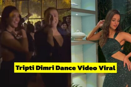 Tripti Dimri Dance Video